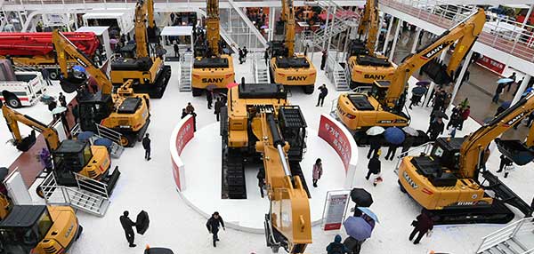 SANY launches heavy-duty excavator and rotary drilling rigs at Bauma China