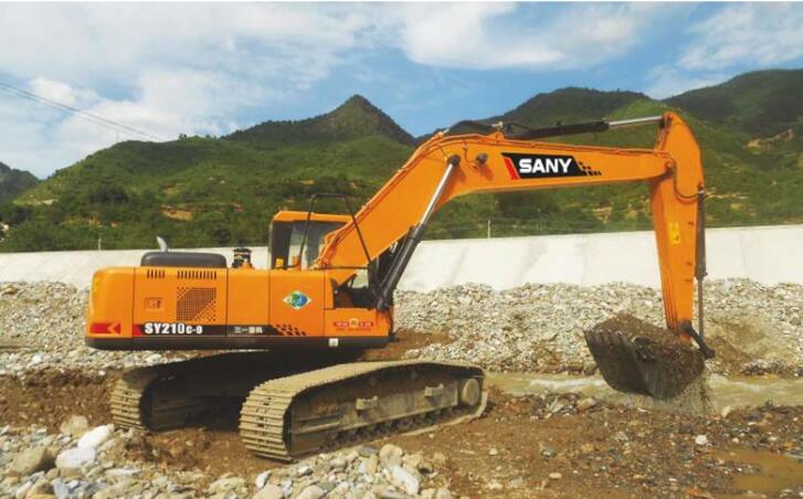 How to maintain SANY digger machine in tough environment