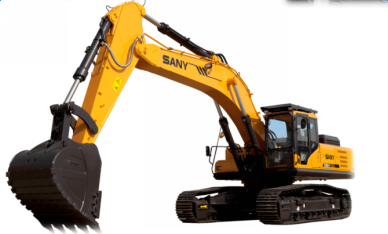 SANY SY465H excavator-Main components