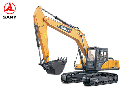 New SANY SY215C Excavator Features SANY Live GPS System