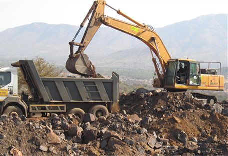 SY210C used in St.Paul's Iron Mine