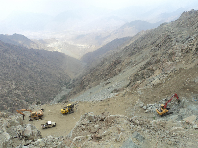 SY230C-8 used in a winding road construction project.jpg