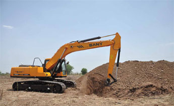 SANY Excavator in India and Saudia Arabia