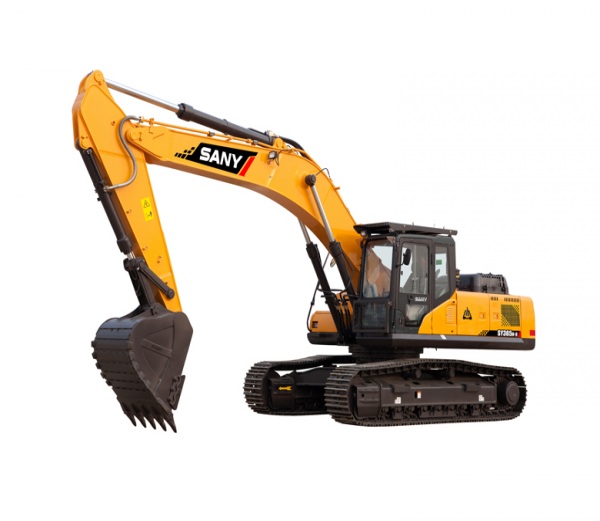 SANY excavator equipment 7.5 ton SY75C small digger used in house construction