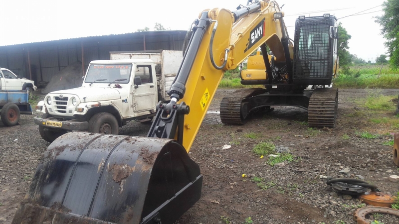 SANY excavator machine so popular in Kenya municipal engineering