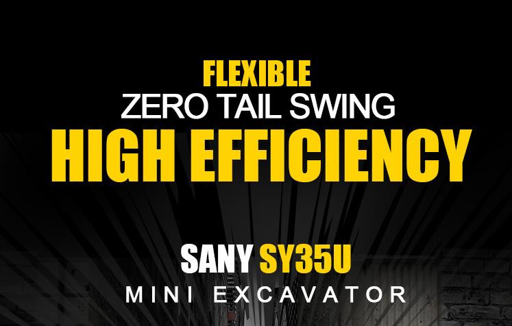 SY35U: flexible zero tail swing and high efficiency