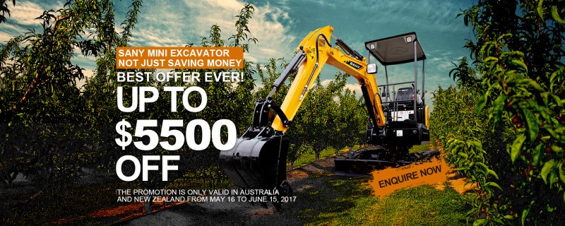 sany sy16c excavator