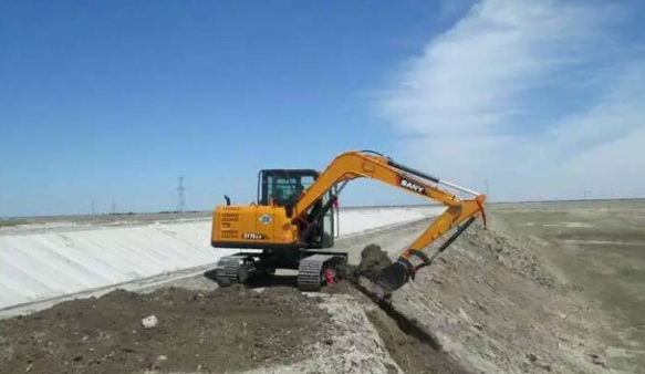 SY75C excavator