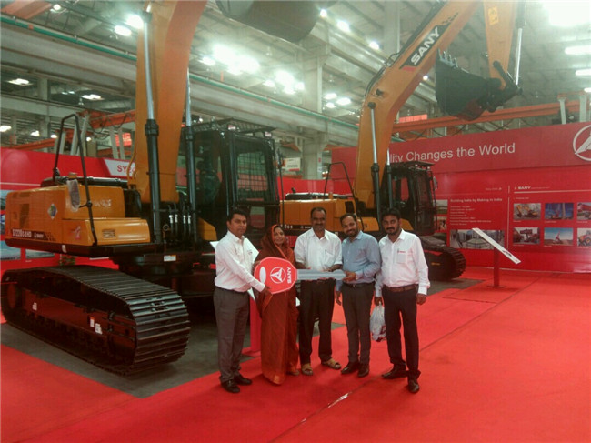 SANY India's plant welcomes customers from Bangalore
